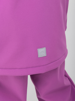 Костюм из софтшелла "Сливовый"