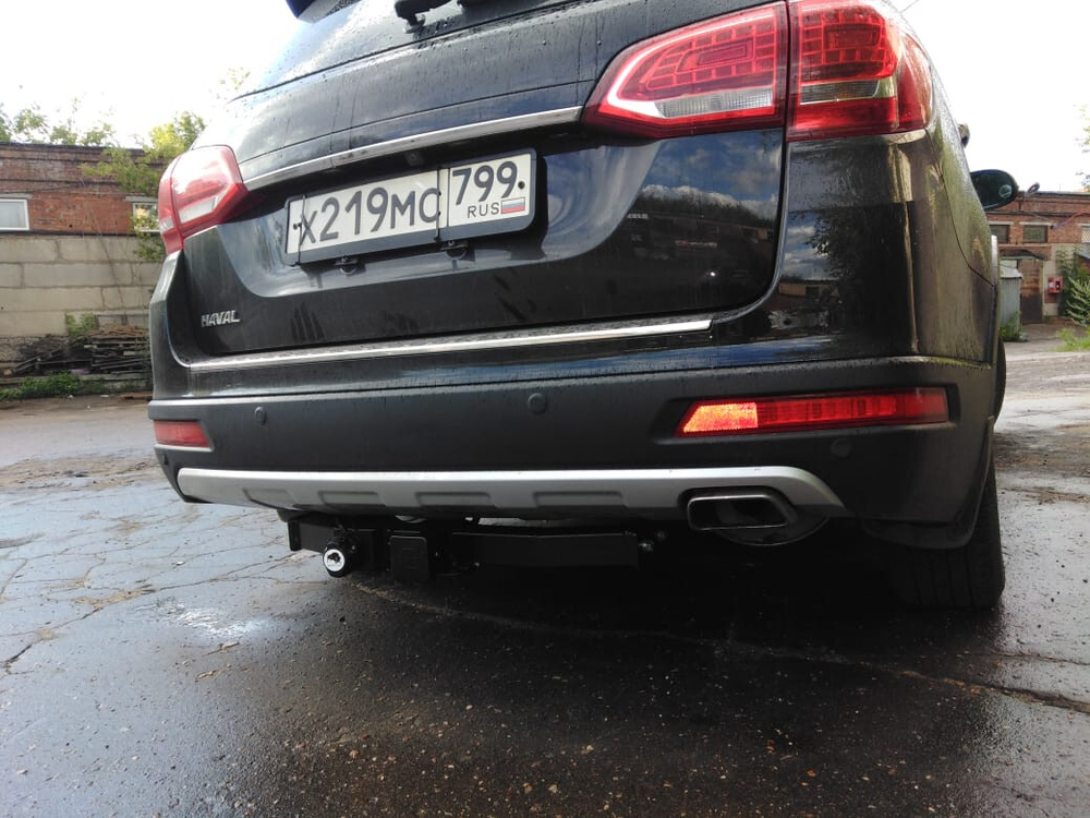 Фаркоп Бизон на Haval H6 FA 0200-E (c 2015 г.в.) (паспорт и сертификат в комплекте)(без электрики)