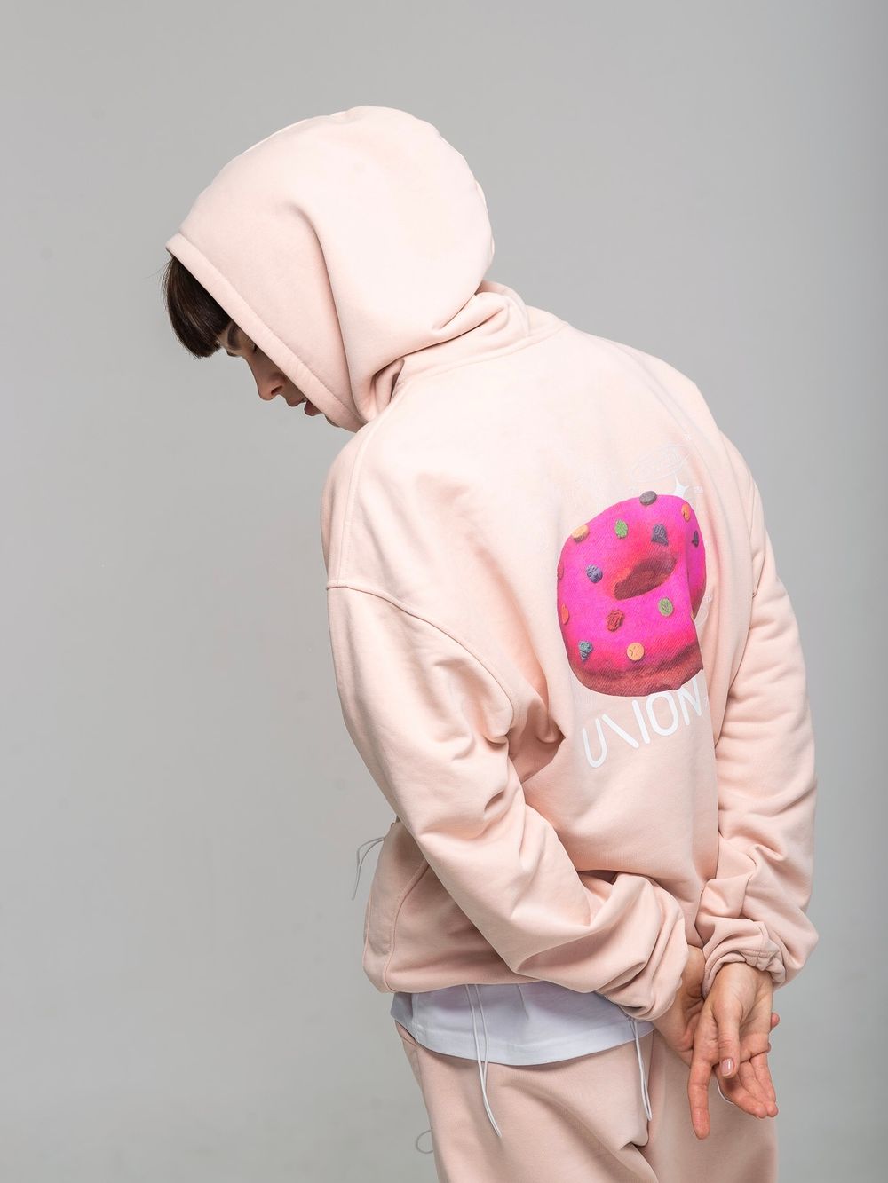Худи Union Outfit Pink Donut