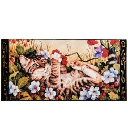 Народные промыслы ШК-11/12-H Шкатулка-купюрница в технике декупаж (8х17х4)