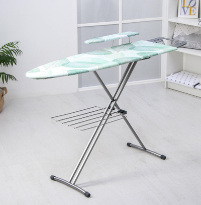 Доска гладильная Nika «Ника 3+», 122×34 см, два положения высоты 70,85 см, рисунок МИКС