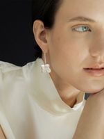 Серьги Гортензия Гранд