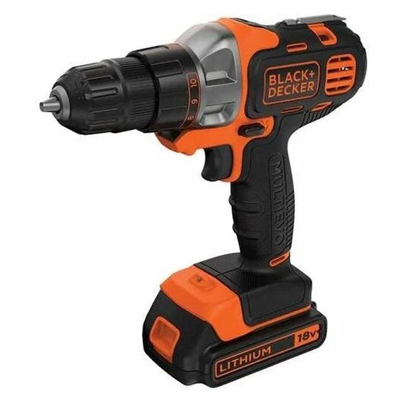 Аккумуляторная дрель-шуруповерт Black&amp;Decker MT218K