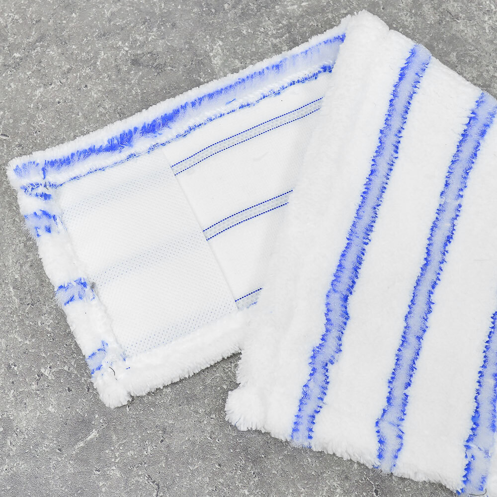 Насадка для швабры из микрофибры с абразивом, Happy Panda