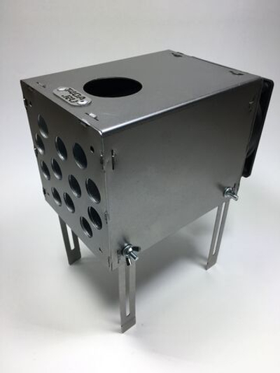 Теплообменник "Ротан" с вентилятором в помещение/палатку