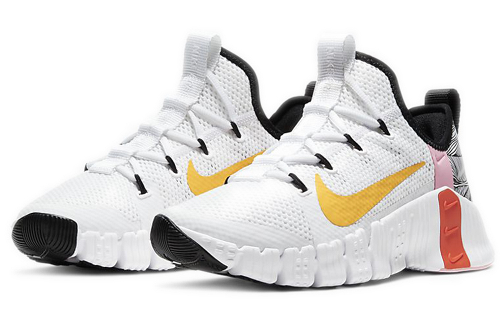 Nike Free Metcon 3 White Team Orange Women"s