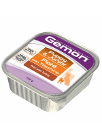 Влажный корм Gemon Dog для щенков паштет с индейкой 150 г