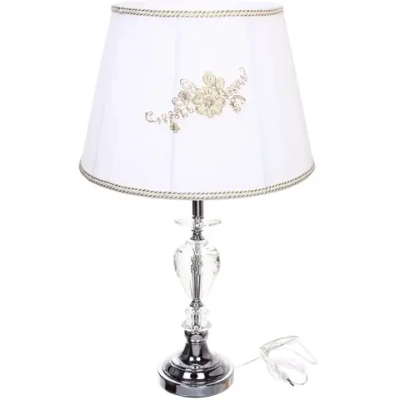 Настольная лампа 1*40Вт «Виолетта» 10-T621 хром