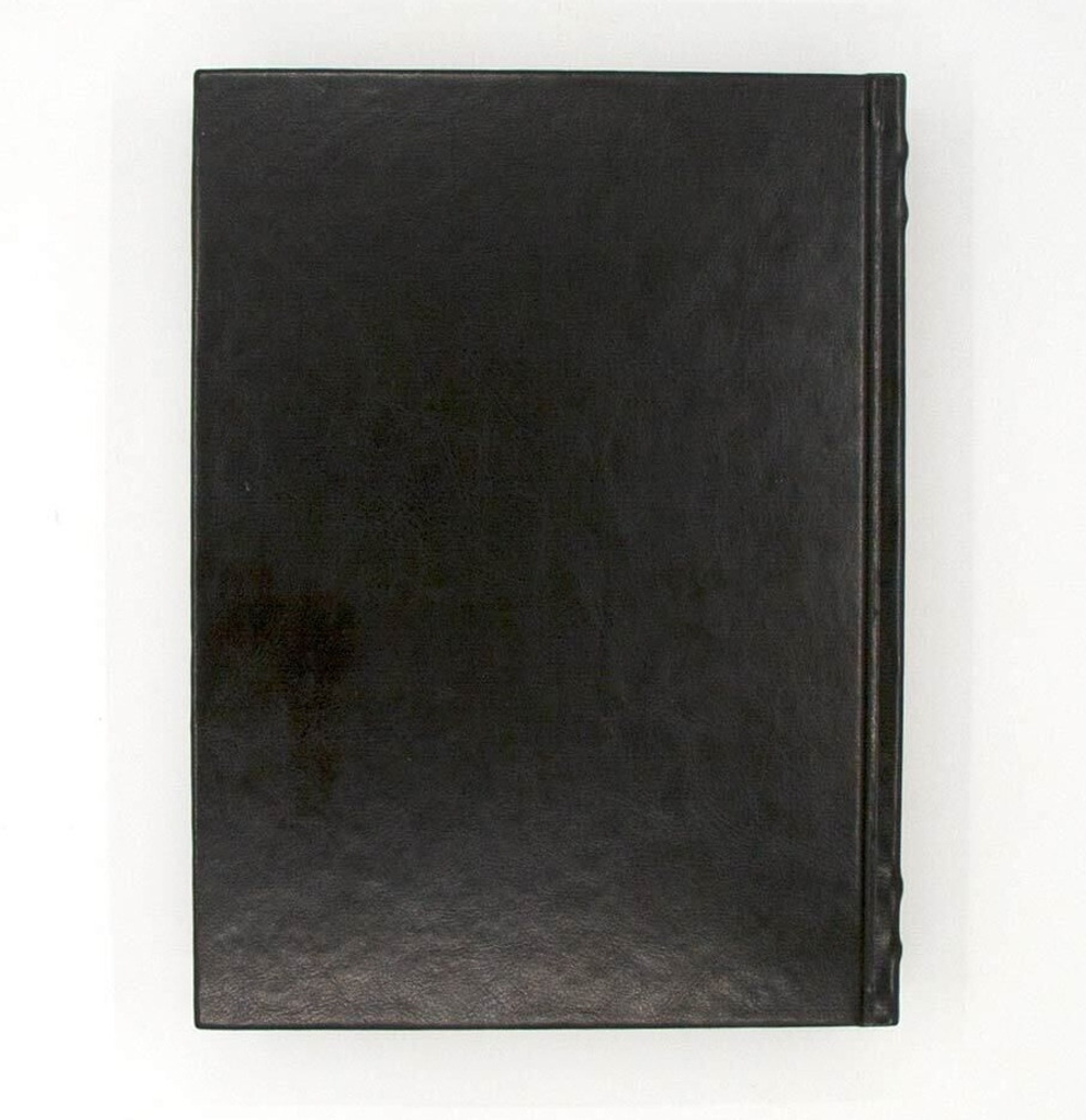 "Коран" Книга подарочная в черном кожаном переплете