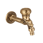 Кран с носиком  ретро БРОНЗА (длинный латунь) ViEiR (50/1шт)