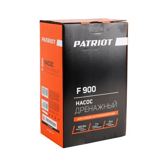 Насос дренажный "PATRIOT" F 900