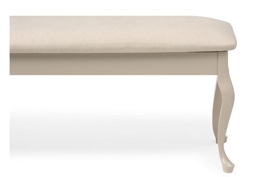 Банкетка Хиль дуб сонома / ткань бежевая