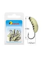 Мормышка фосфорная №77 ОПАРЫШ, крючок №10 10шт