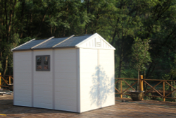 Садовый пластиковый сарай HouzBlock Comfort-3 7,5x11