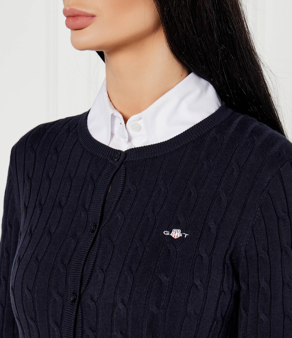 Кардиган Gant - темно-синий(4800103)