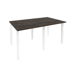 Onix Стол переговорный O.MP-PRG-2.0 Дуб Мали/Металл Белый 1560*980*750