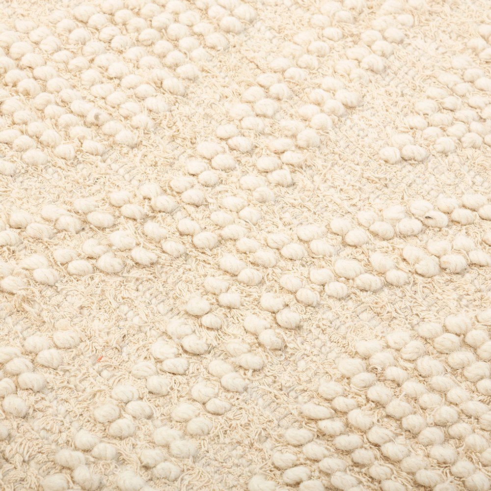 Ковер из шерсти и переработанного хлопка shillong из коллекции ethnic