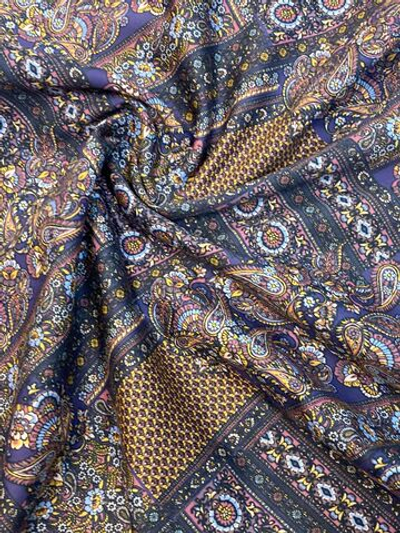 Ткань хлопок/шелк 100%-хлопок (Италия) ш-150см 0.7 м