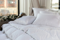 Подушка трехкамерная 3D упругая с бортиком 50х90 German Grass White Familie Down