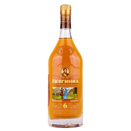 Коньяк Марочный Лезгинка 6 лет 0,5 л