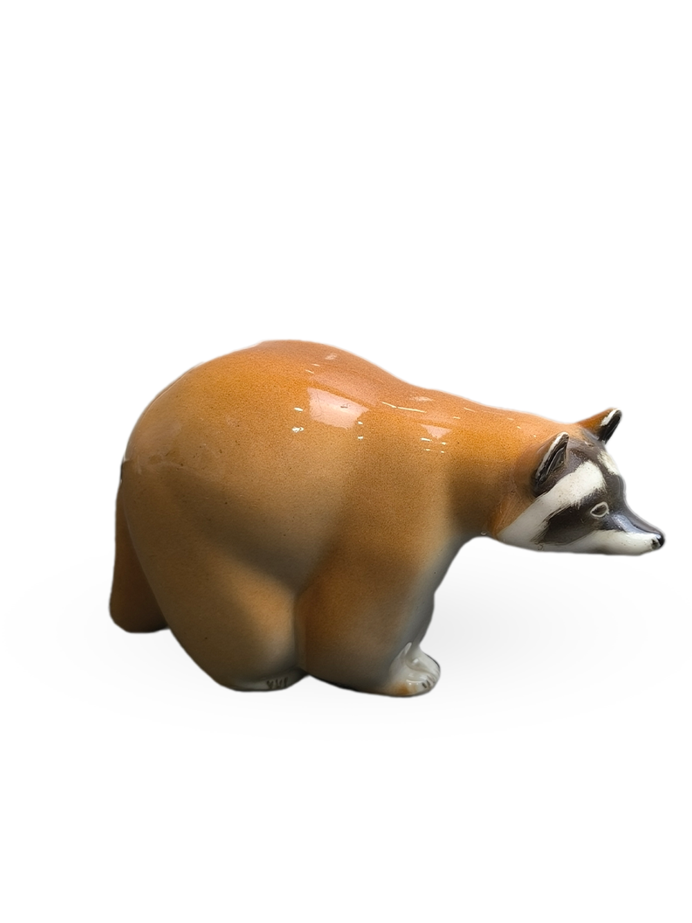 Фарфоровая статуэтка "Енот" ЛФЗ, СССР, 1970-1991 гг.