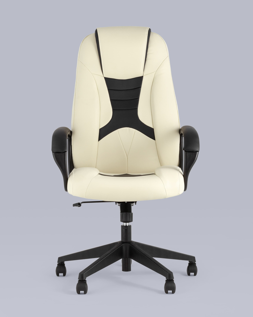Кресло игровое TopChairs ST-CYBER 8 белый/черный