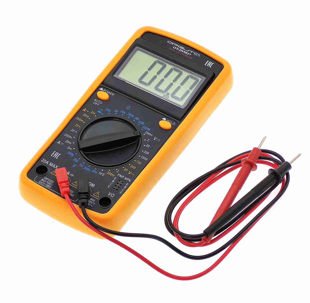 OT-INM28 / Орбита OT-INM28 мультиметр цифровой в калоше (1 шт)