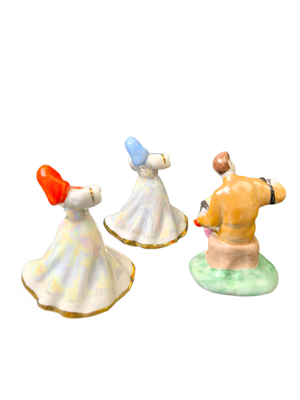 Фарфоровые статуэтки "Русский перепляс" Дулево