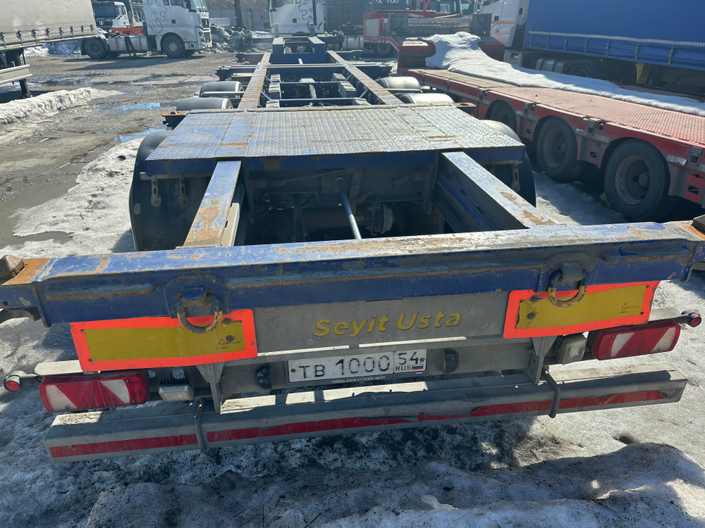 SEYIT USTA 13114 Полуприцеп контейнеровоз 3 оси 13114