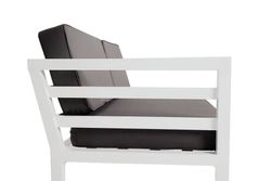 "Глория" модуль диванный правый, каркас из алюминия