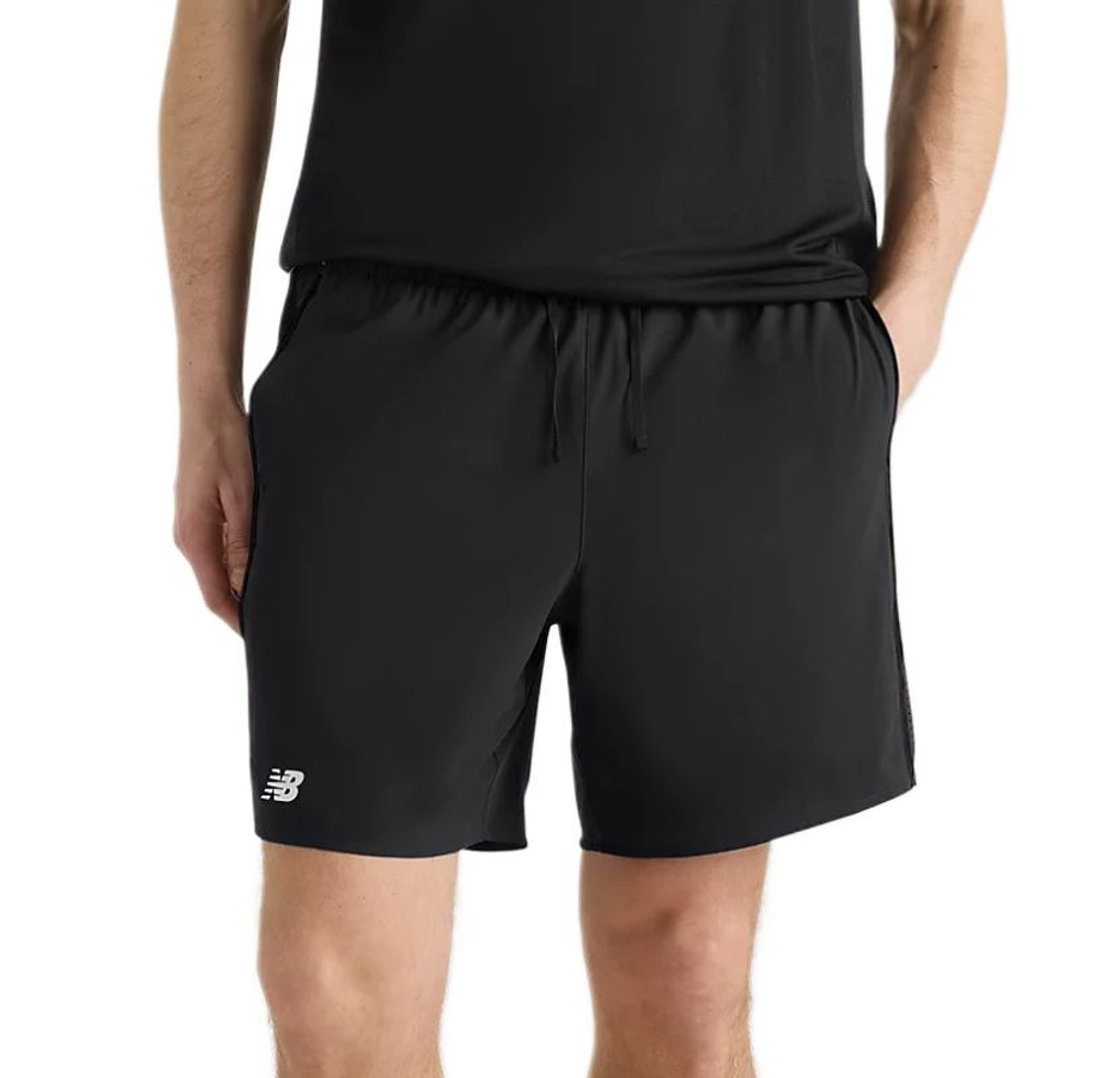 Мужские теннисные шорты New Balance Tournament - black