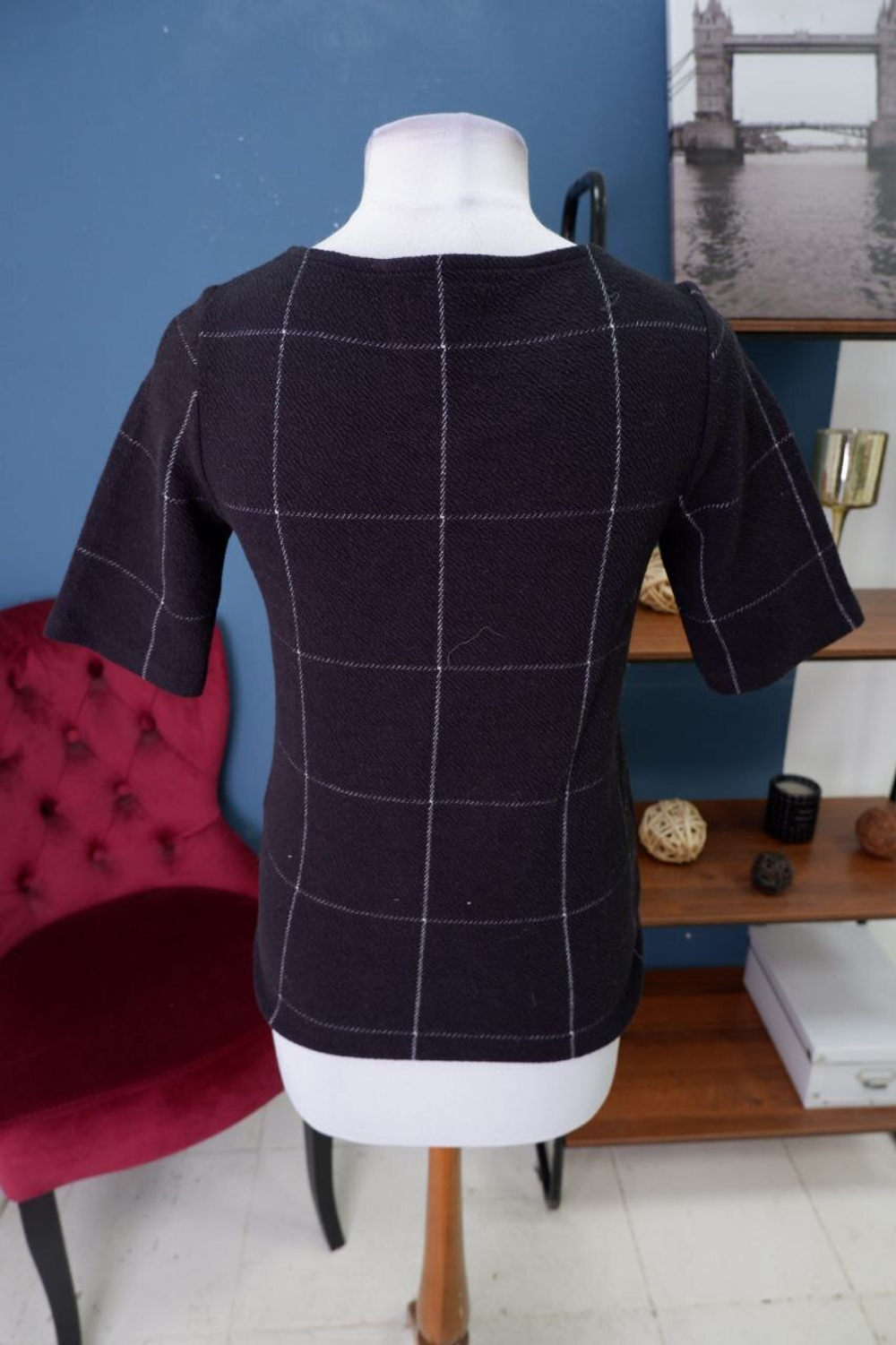 Джемпер Reserved в клетку 46 размер