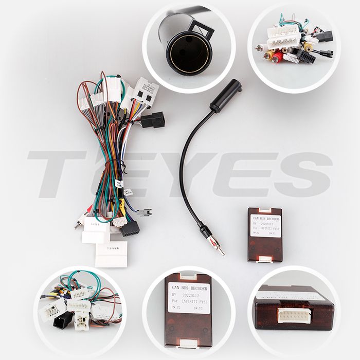 Магнитола для Infiniti FX35, FX45 S50 2006-2008 - Teyes TPRO 2 монитор 9.7" QLED в стиле "Тесла" на Android 10, Быстрая, 4G SIM-слот