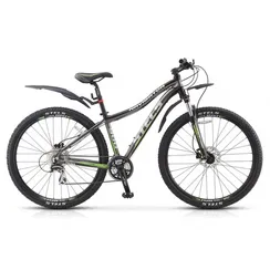 Горный велосипед "STELS" Navigator-900 MD (29" 21-ск., рама AL (16"/18"/20"), аморт. вилка XCT SR SUNTOUR, SHIMANO об. 2й AL