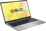 Ноутбук  OSIO FocusLine F150a-004 15.6 ", Ryzen 5, 16 Гб RAM, 512 Гб SSD, Radeon Vega 6, Серый