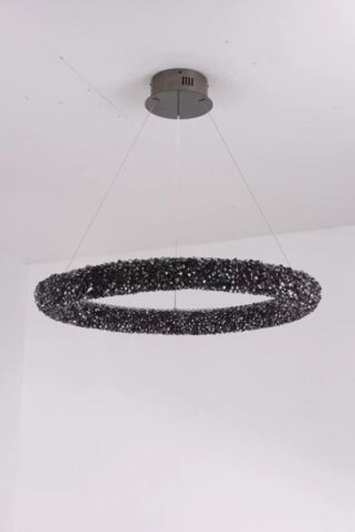 Люстра Lorella Round Black D80