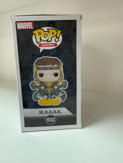 Фигурка Funko POP!(мятая коробка) Bobble Marvel Avengers Game MODOK (633) 47814