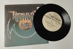 Винтажная виниловая пластинка LP Черный Кофе 7 дюймов (СССР 1987) Зимний Портрет