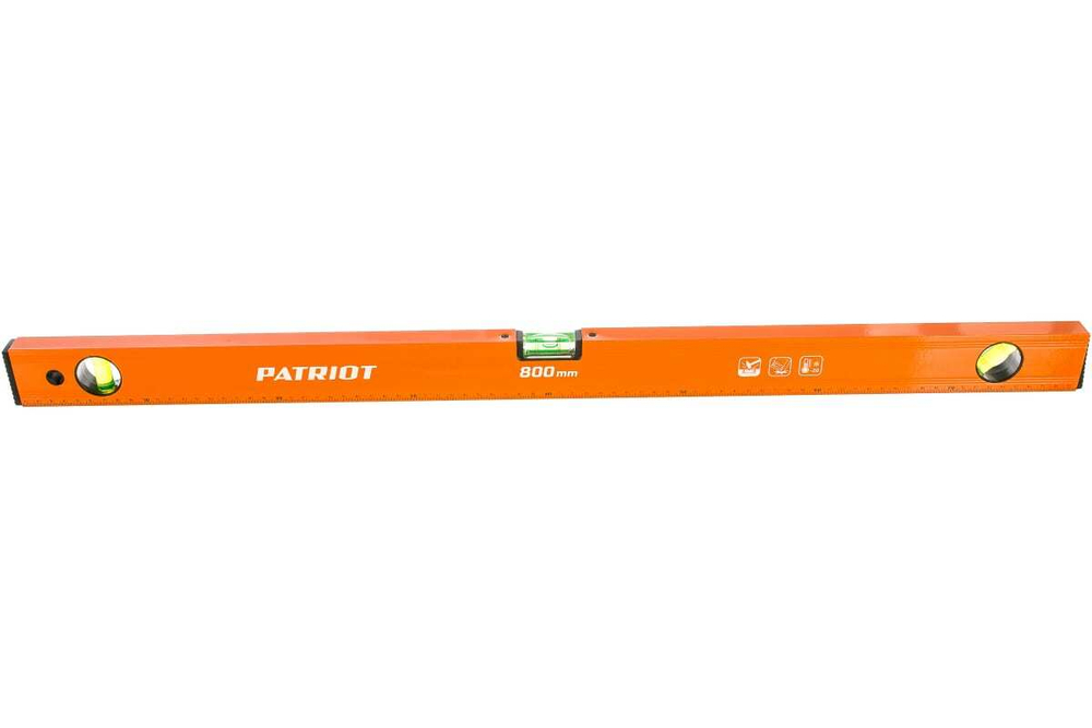 Алюминиевый фрезерованный уровень 800мм PATRIOT LCP-800 350005508