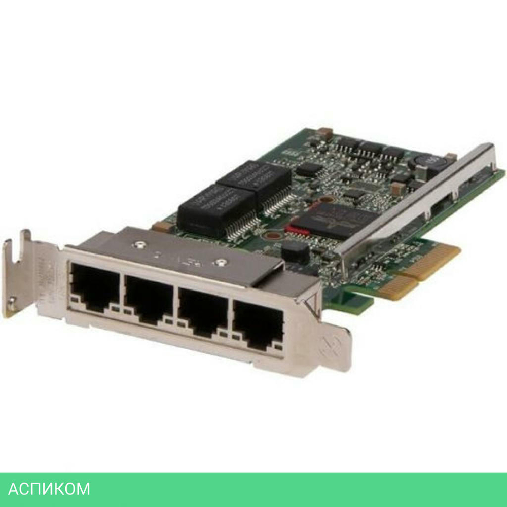 Сетевая карта Dell Broadcom 5719 QP 1Gb (540-BBHB)