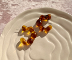 Серьги "Amber", 41мм