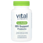 Vital Nutrients, Hyperbiotics®, пробиотик для поддержки СРК, 30 веганских капсул