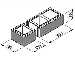 Блок заборный, коллекция Joniec GORC PEAK