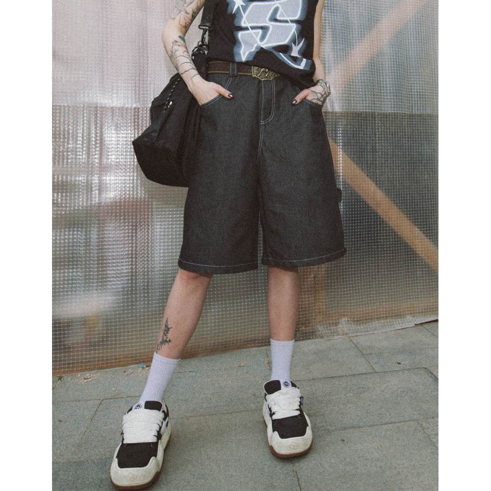 Купить Шорты SoWhat? Baggy черные Шорты SoWhat? Baggy черные