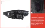 LED фары для AUDI A6 C7 2015-2017 Ауди замена ксеноновых фар