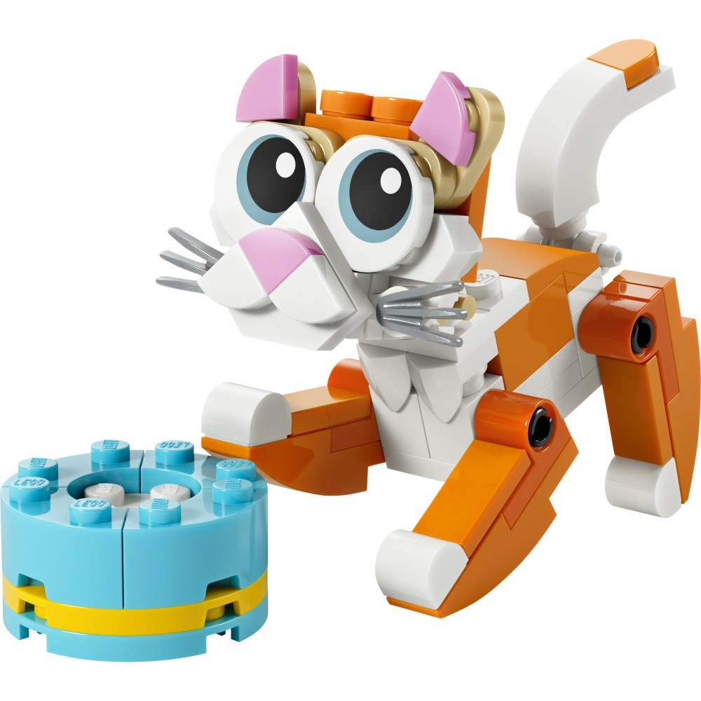 Конструктор LEGO Creator 30714 Рыжий кот 3 в 1 арт. 30714 79 дет — фото 2