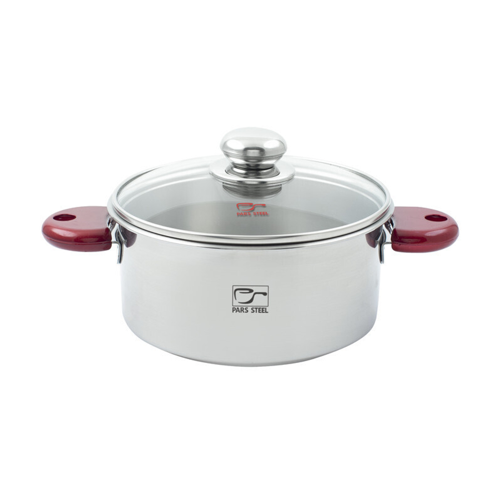 Набор кастрюль из нержавеющей стали Pars Steel Chef