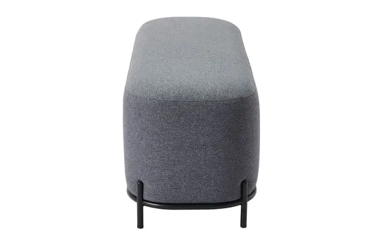 Банкетка Midnight 120 см темно-серая