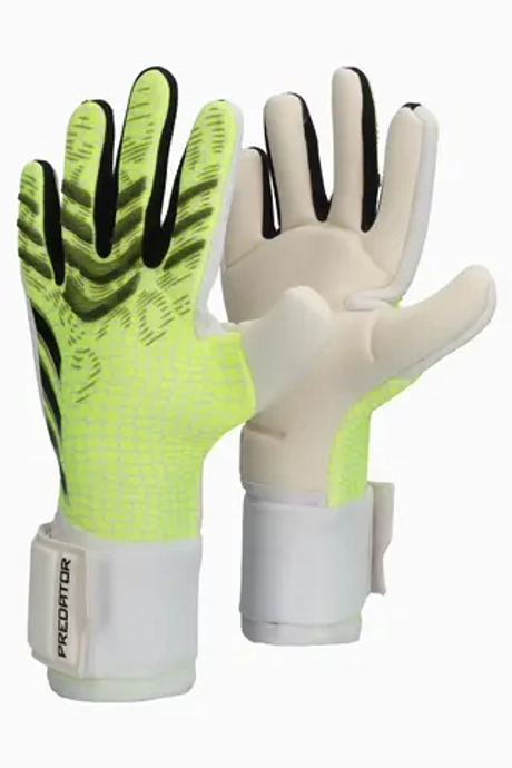 Вратарские перчатки adidas Predator Pro Детские - желтый