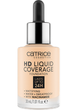 Тональная основа CATRICE HD Liquid Coverage - Porcelain Beige 002